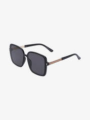 Lunettes de soleil carrés oversize - Noir - 2