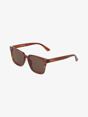 Lunettes de soleil wayfarer - Camel - 2