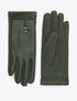 Gants unis bi-matière - Kaki - 2