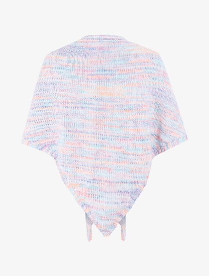 Châle en maille - Multicolore - 2
