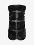 Veste à fermeture sanglée et zippée - Noir - 1