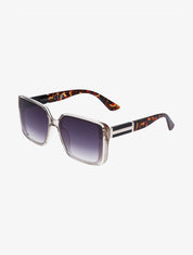 Lunettes de soleil carrés - Camel - 3