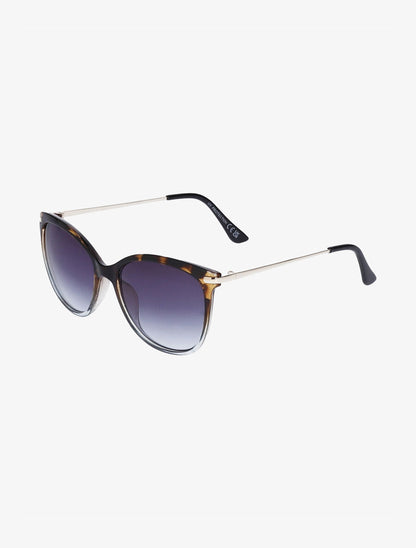 Lunettes de soleil rondes - Marron - 3