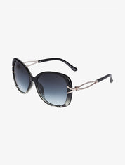 Lunettes de soleil ovales oversize - Vert - 1