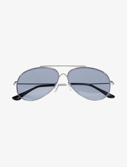 Lunettes de soleil aviateur - Bleu/argent - 2