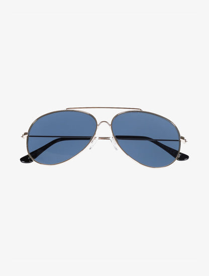 Lunettes de soleil aviateur - Bleu/or - 2