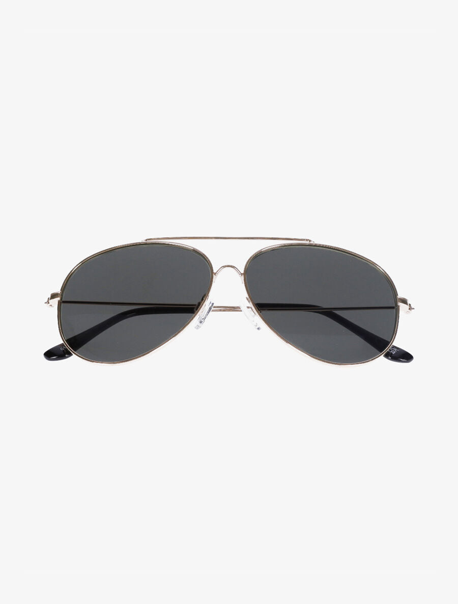 Lunettes de soleil aviateur - Noir/or - 2