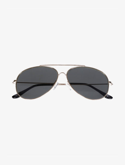 Lunettes de soleil aviateur - Noir/or - 2