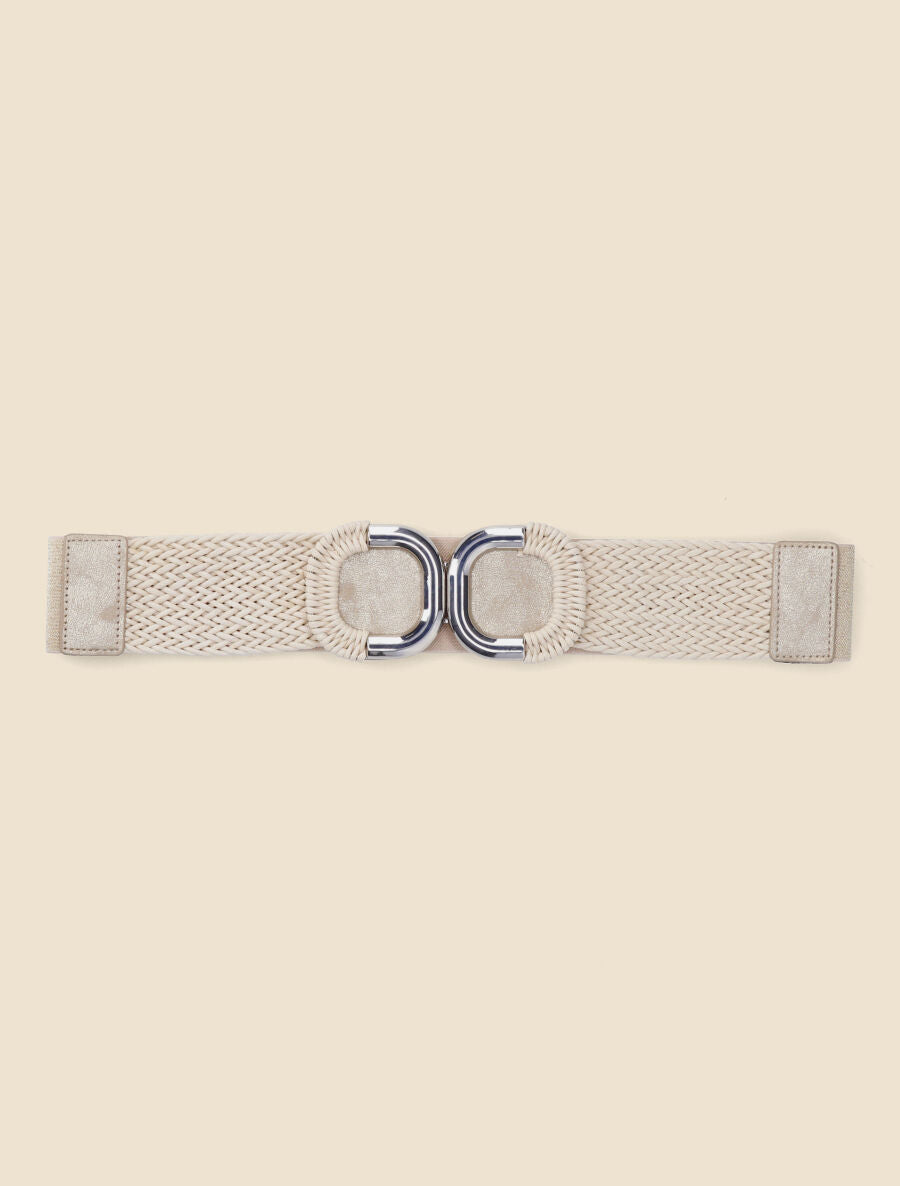 Ceinture macramé à boucle - Or - 2