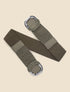 Ceinture macramé à boucle - Kaki - 3