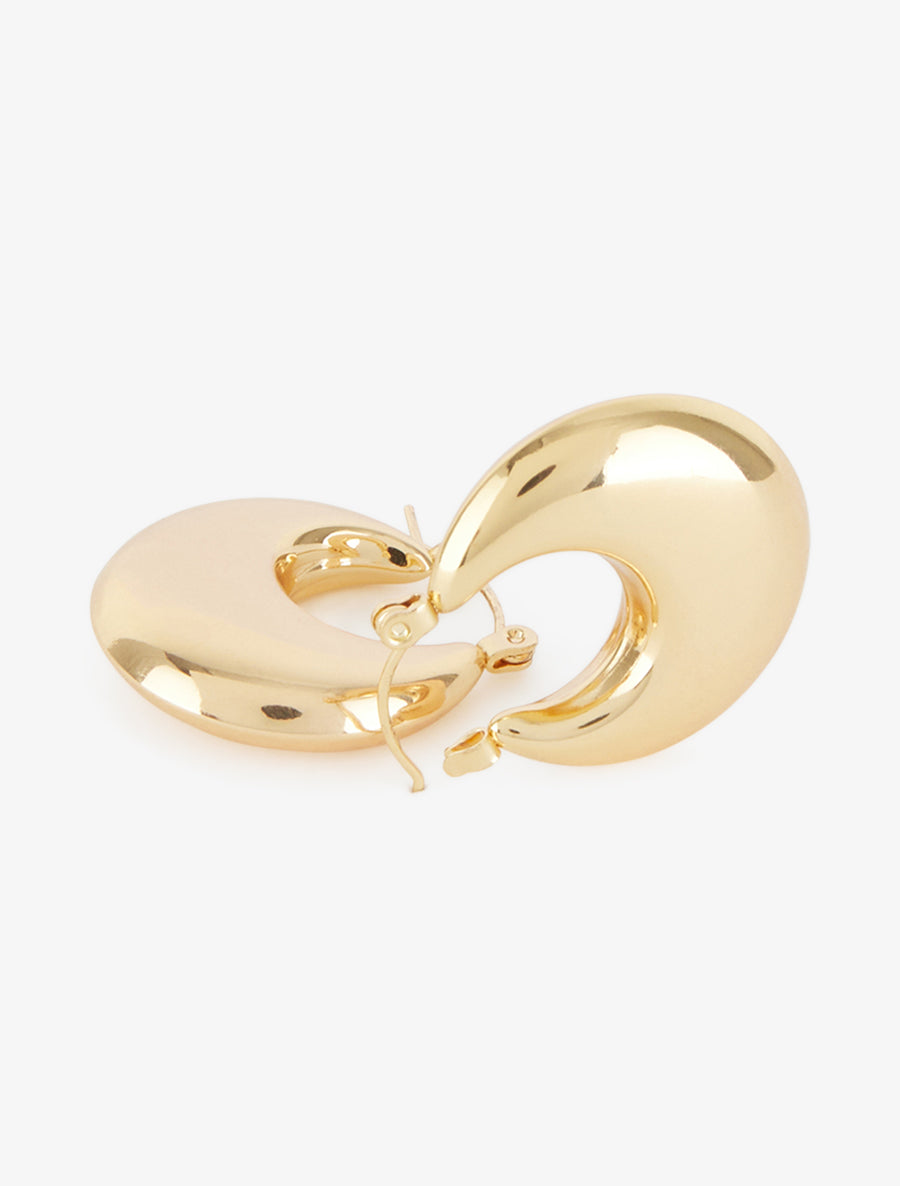 Créoles épaisses - Or - 3