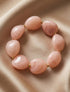 Bracelet à perles en résine - Rose - 1
