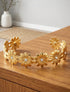 Jonc marguerites à strass - Or - 1
