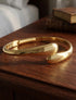 Bracelet jonc bold - Or - 1
