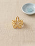 Bague ajustable coquillages - Or - 1