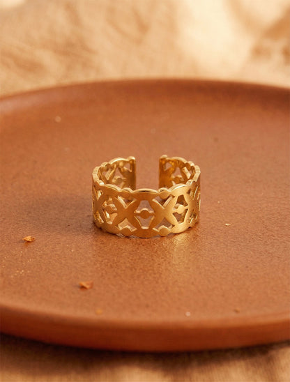 Bague arabesques - Or - 1