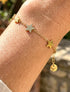 Bracelet à charms étoiles - Or - 1