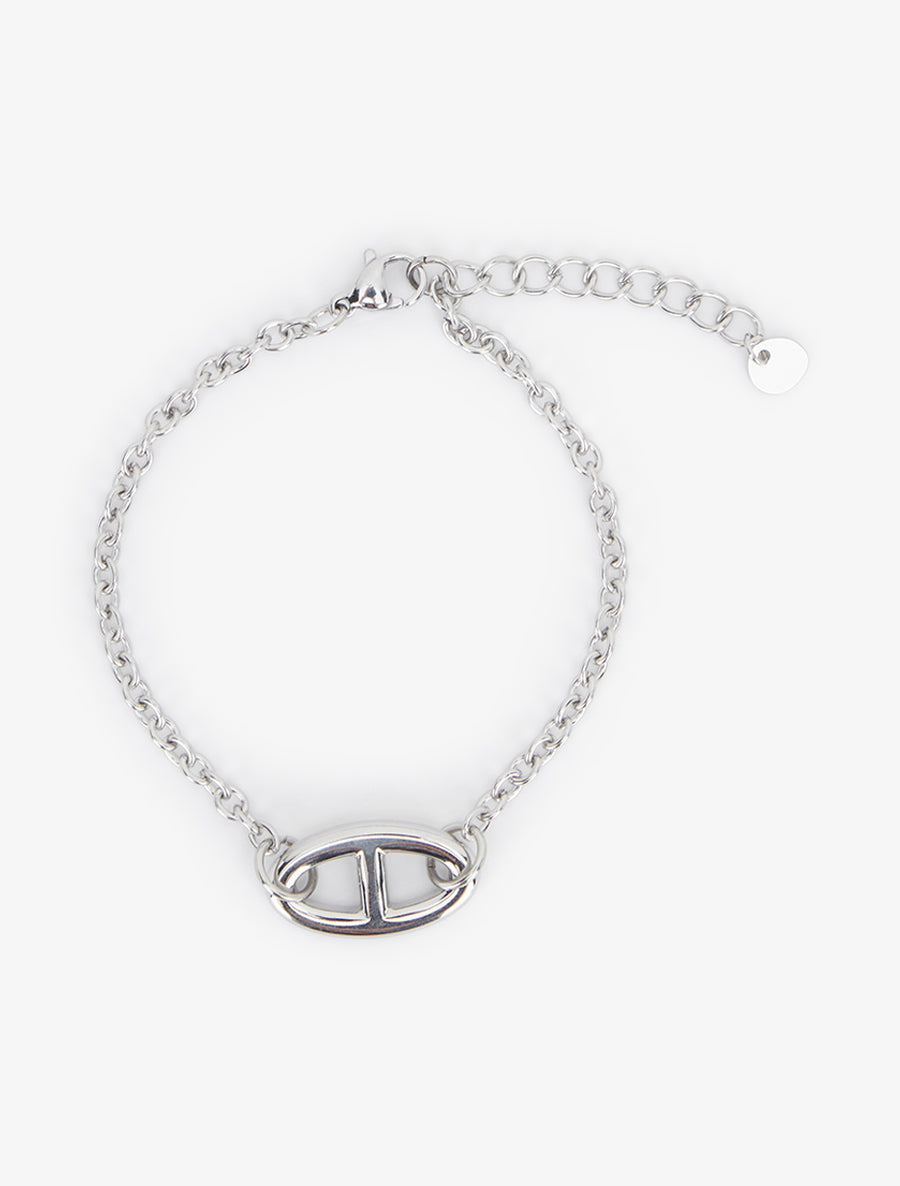 Bracelet à maillon marin - Argent - 2