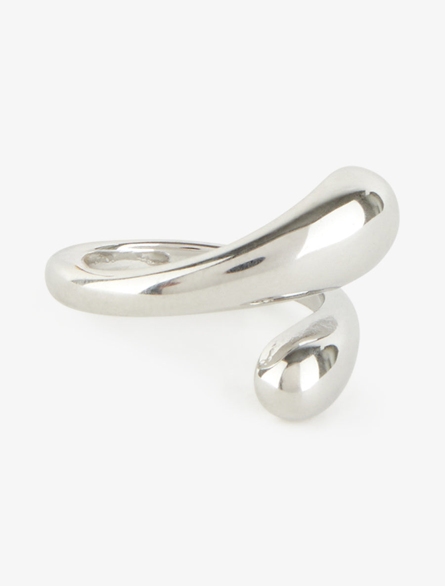 Bague style gouttes entralacées - Argent - 2