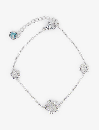 Bracelet fleurs - Argent - 2