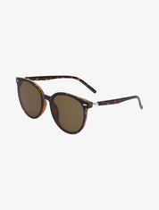 Lunettes clubmaster effet miroir - Camel - 2