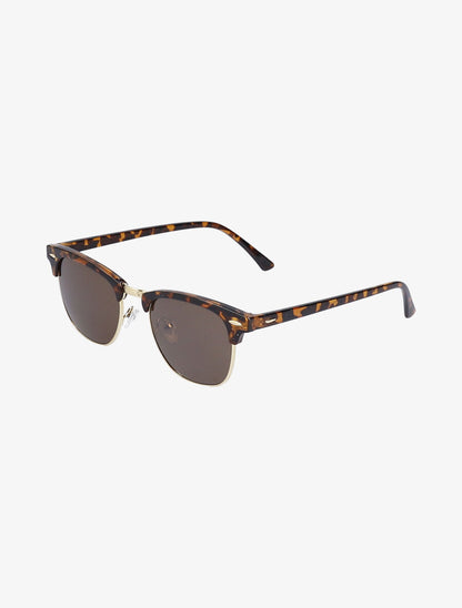 Lunettes de soleil clubmaster - Léopard - 1