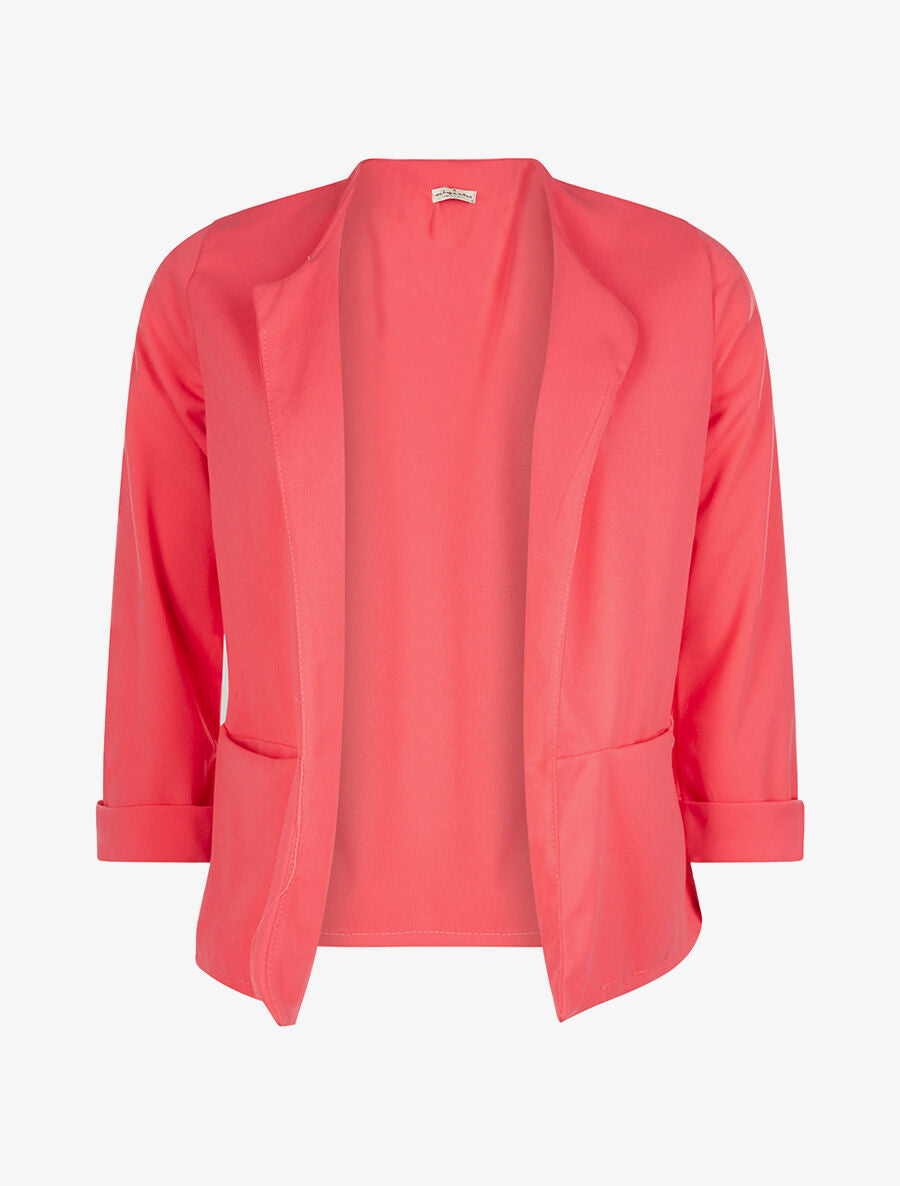 Veste manches 3/4 - fushia - 3