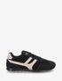 Sneakers unies en suédine - Noir - 1