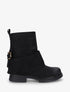 Bottines fourreau à sangle - Noir - 1
