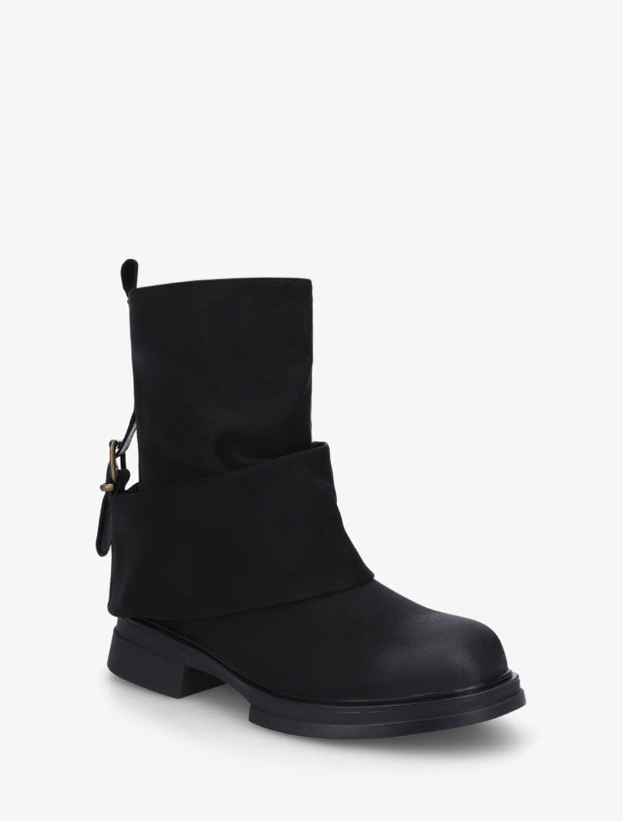 Bottines fourreau à sangle - Noir - 2