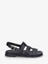 Nu-pieds style spartiates - Noir - 5