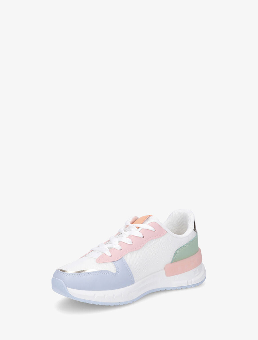 Baskets en toile et simili - Multi - 3