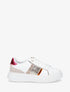 Sneakers à bandes contrastantes - Fushia - 1