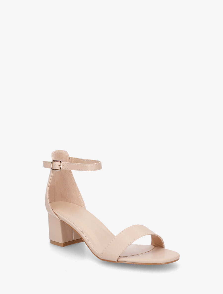 Sandales basiques à bride - Beige - 2