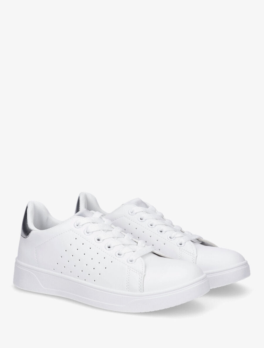 Sneakers plates classiques - Argent - 4