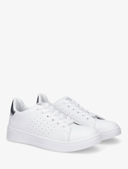 Sneakers plates classiques - Argent - 4