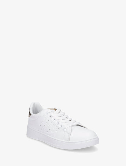Sneakers plates classiques - Or - 2
