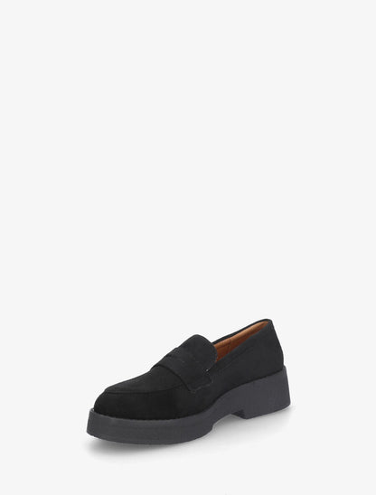 Mocassins classiques en suédine - Noir - 3