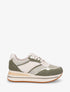 Baskets compensées fantaisies - Kaki - 5