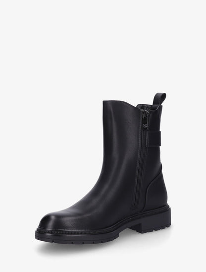 Bottines à empiècement métallique - Noir - 3