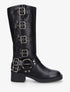 Bottes en simili style rock - Noir - 5