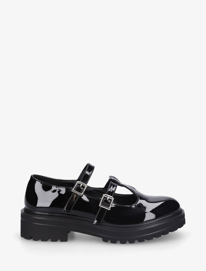 Derbies ajourés à boucles - Noir - 5