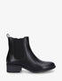 Bottines en simili style chelsea - Noir - 1