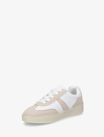 Baskets bimatière perforées - Beige - 3