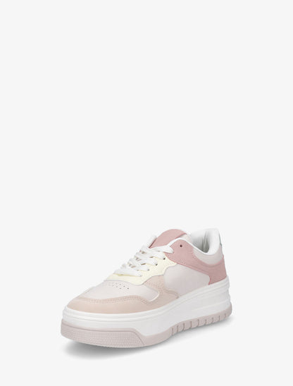 Sneakers à plateforme - Rose - 3
