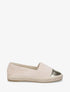 Espadrilles en suédine et simili - Beige - 5