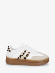 Sneakers à semelle épaisse - Camel - 5