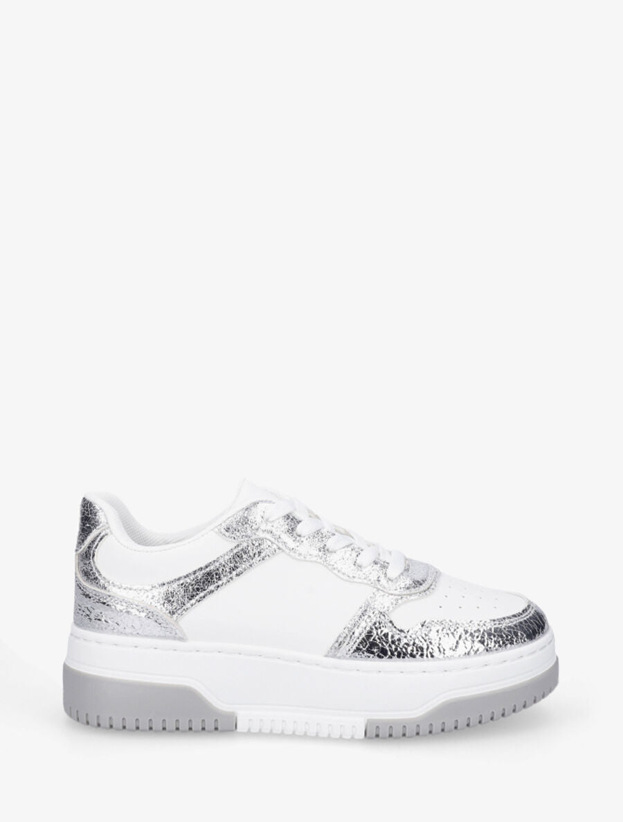 Baskets classiques en simili - Argent - 5