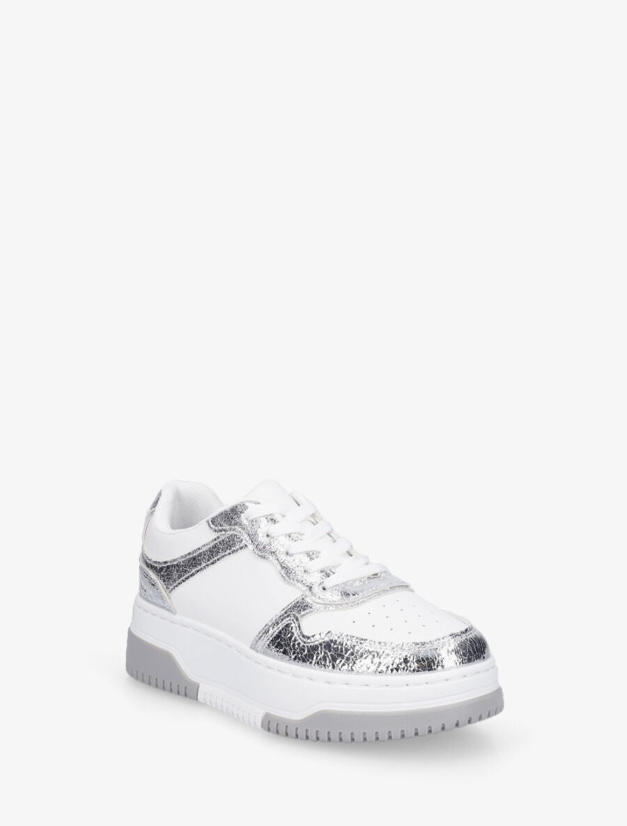 Baskets classiques en simili - Argent - 2