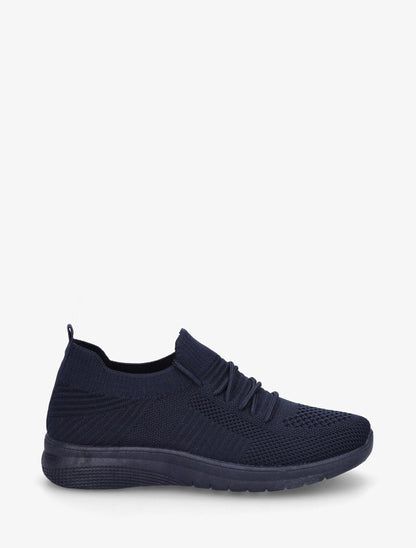 Baskets en mesh style running - Marine - 1